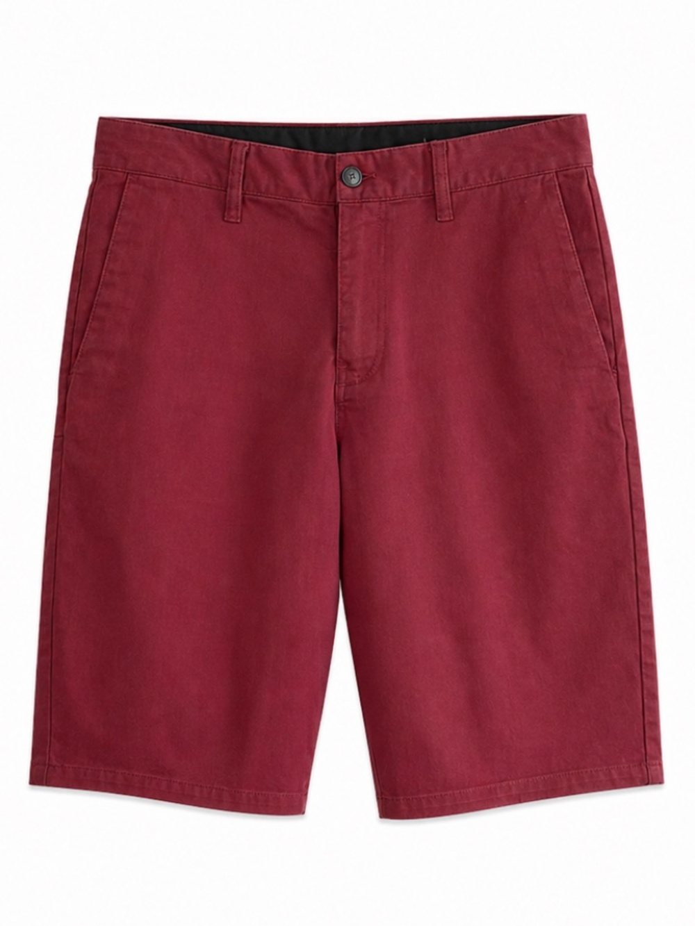 Volcom Red ‘Fricking Modern’ Flat Front Short 10.5” Inseam – Size 30 GUC